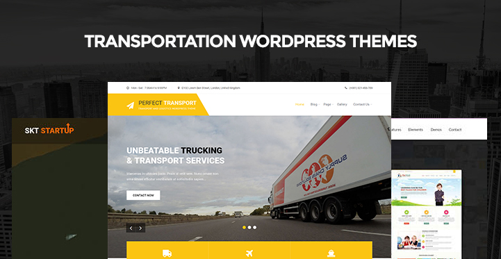 7 Transportation WordPress Themes for Freight Warehouse Websites