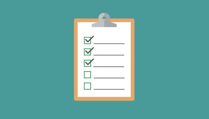 web host checklist