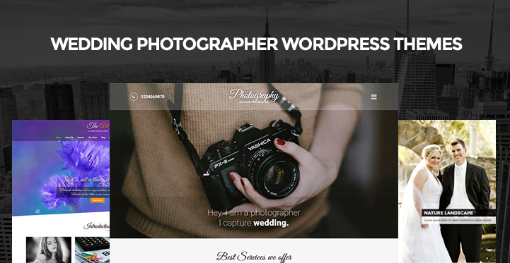 Wedding Photographer WordPress Themes
