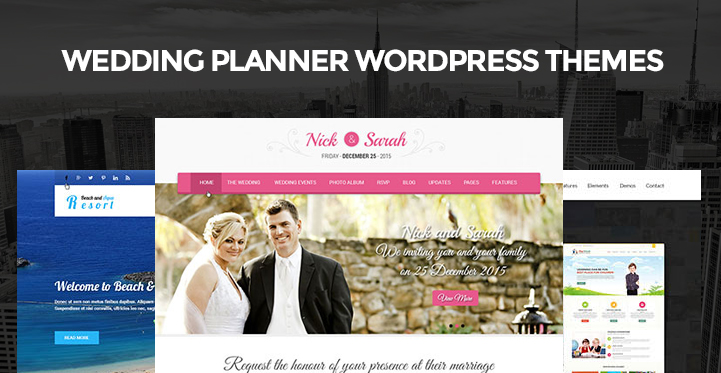 10 Wedding Planner WordPress Themes for Wedding Planning and Event Management