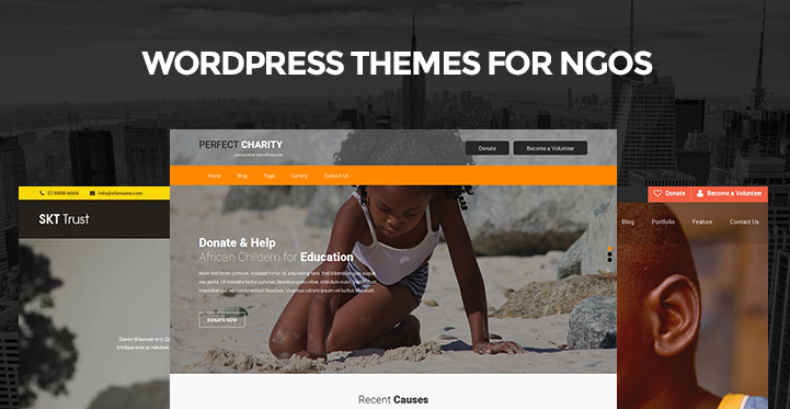 12 WordPress Themes for NGOs and Non Government Organisation Site