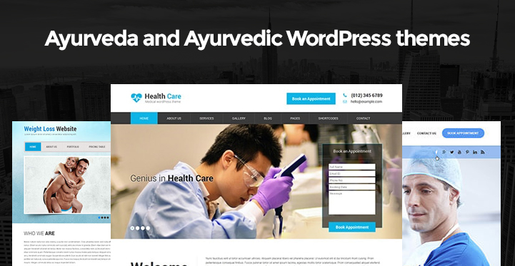 16 Ayurveda and Ayurvedic WordPress Themes for Medicine Skin Care