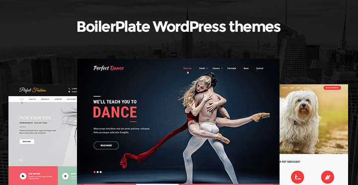 BoilerPlate WordPress Themes for Ultimate Clean Slate and Starter Websites