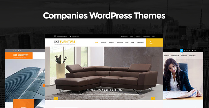 11 Companies WordPress Themes for Developing Company Websites