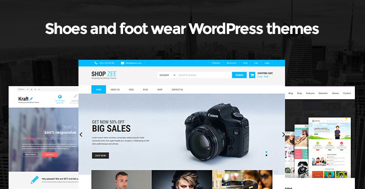 13 Shoes and Footwear WordPress Themes for a Footwear Shop or Brand