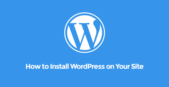 install WordPress