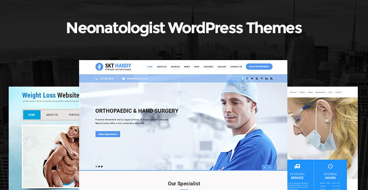 11 Neonatologist WordPress Themes for Newborn Infants Care