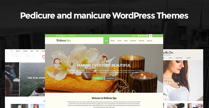 Pedicure and Manicure WordPress Themes