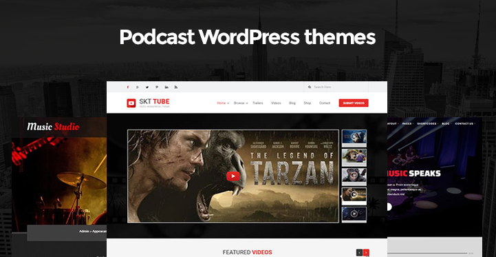podcast wordpress themes