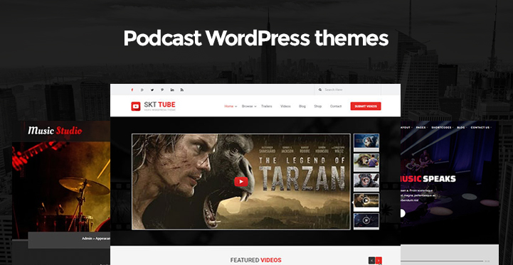 13 Podcast WordPress Themes for Podcasting and Audio Sharing Websites