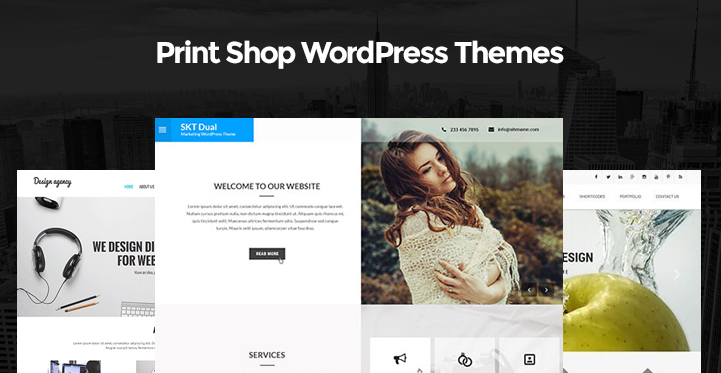 Print Shop WordPress Themes