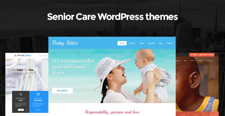 Senior Care WordPress Themes