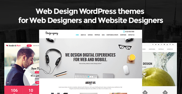 12 Web Design WordPress Themes for Web Designers and Developer