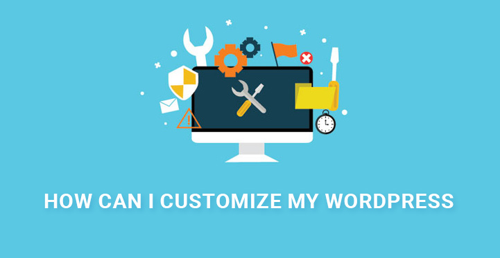 customize WordPress site