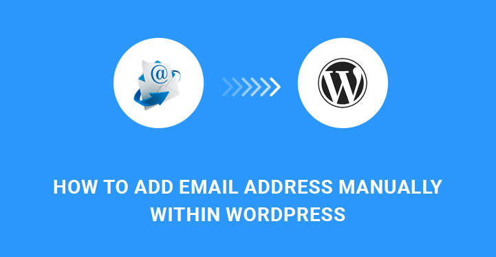 How to add email address manually within WordPress posts pages?