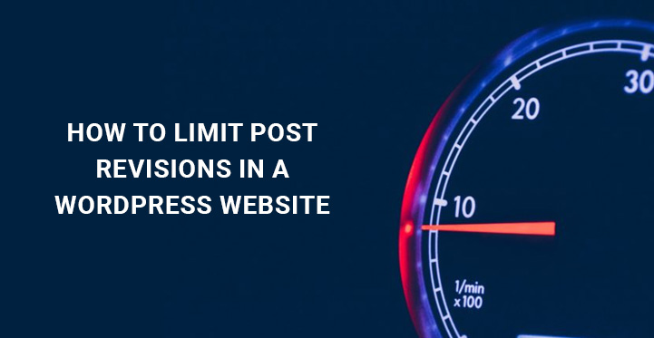 limit post revisions WordPress