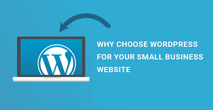 choose WordPress for small business website