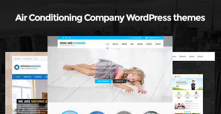 12 Best Air Conditioning WordPress Themes for AC Companies