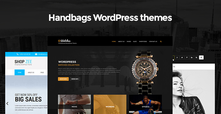 9 Best Handbags WordPress Themes for Backpack Tote Store