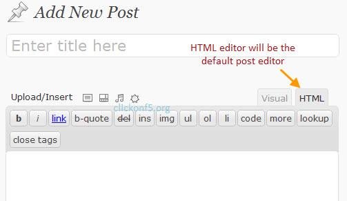HTML View Editor