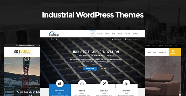 9 Industrial WordPress Themes for Industries Oriented Websites