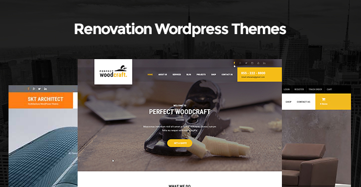 11 Renovation WordPress Themes for Renovation Works Websites