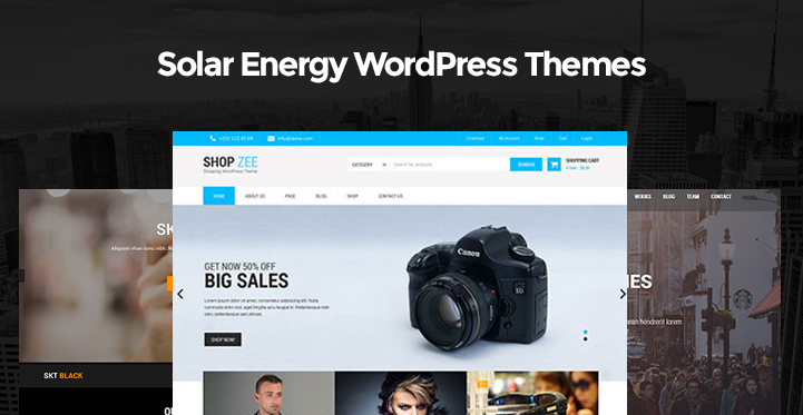 15 Solar Energy WordPress Themes for Solar Product Websites