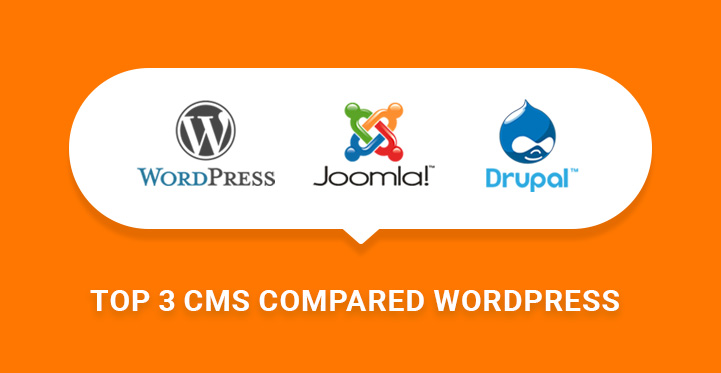 CMS Comparison WordPress Joomla Drupal