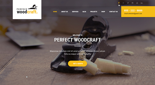 furniture store WordPress theme