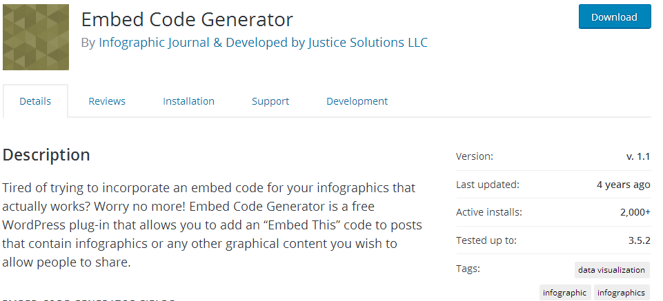 Embed Code Generator 2