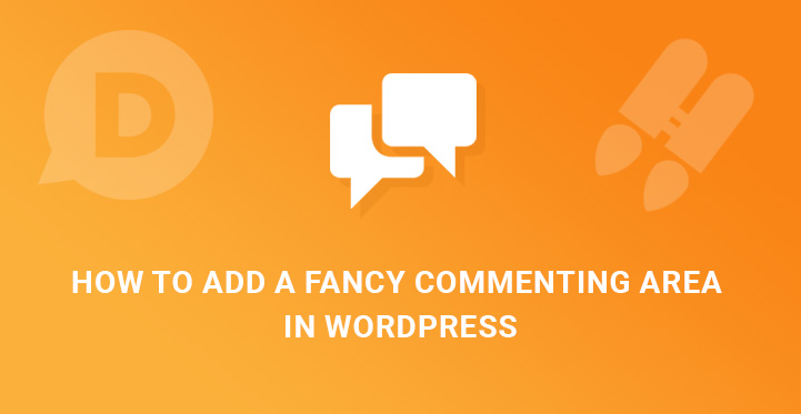 fancy commenting area in WordPress