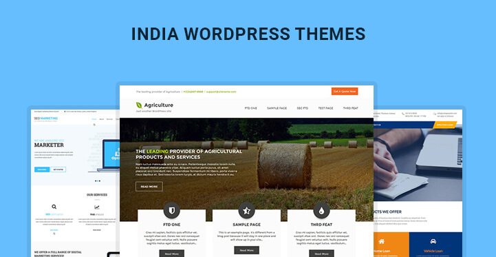 6 India WordPress Themes for India Based Websites