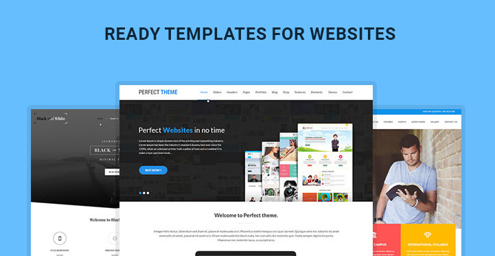 Ready Templates for Websites