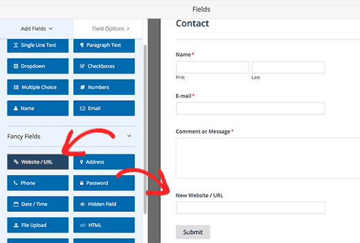 customize form