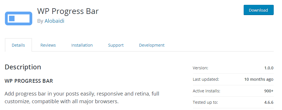 WordPress skill bar plugins