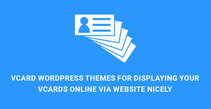 vCard WordPress Themes