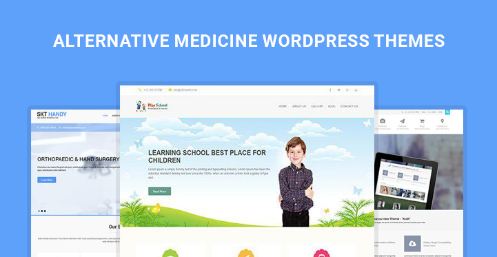 Alternative Medicine WordPress Themes for Medical Related Sites