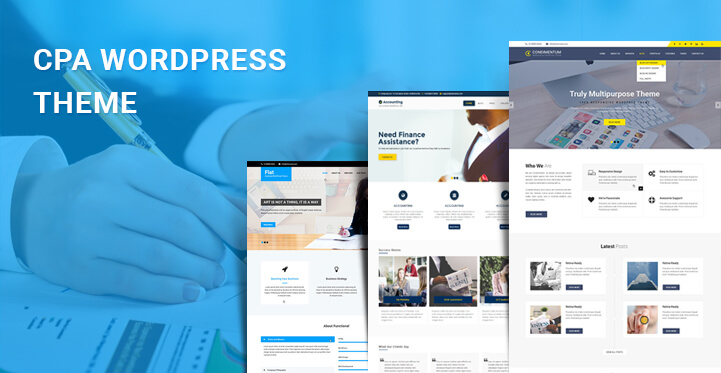 CPA WordPress Theme for Public Accountant and Accounting Websites