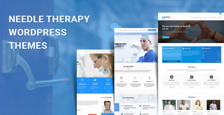 10 Needle Therapy WordPress Themes for Herbal Medicinal Websites