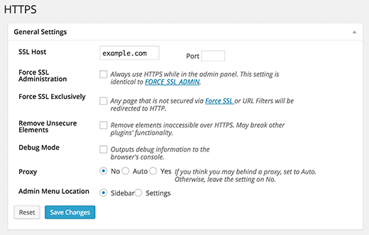 SSL certificate installation