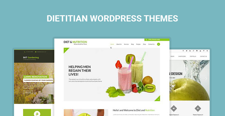 6 Dietitian WordPress Themes for Dietician Nutritionist Websites