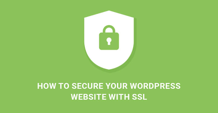 WordPress website with SSL