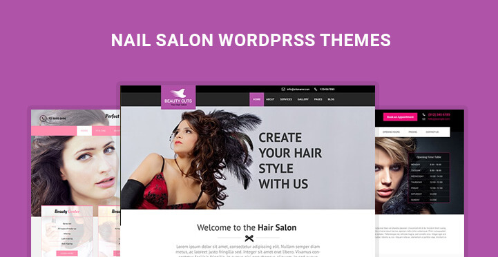 nail salon WordPress themes