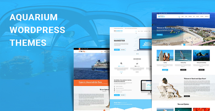 aquarium WordPress themes