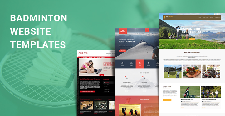 6 Badminton WordPress Themes for Sports Player Websites