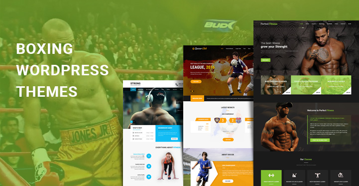 8 Reliable Boxing WordPress Themes for Kick Boxing Training sites