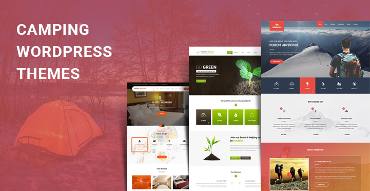 camping WordPress themes