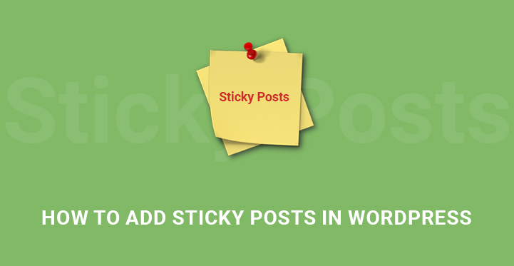 add sticky posts WordPress