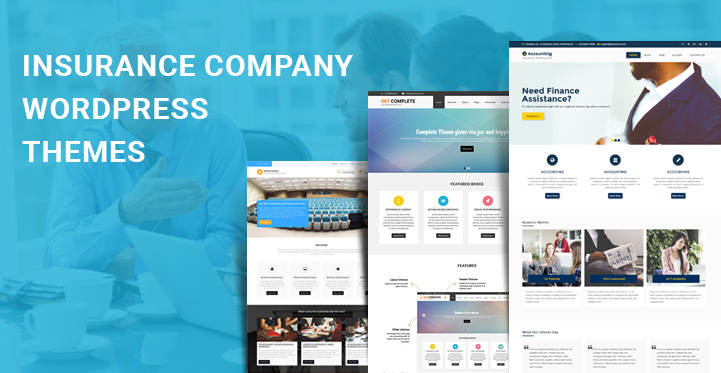 11 Insurance Company WordPress Themes for Banking Insurance Agency