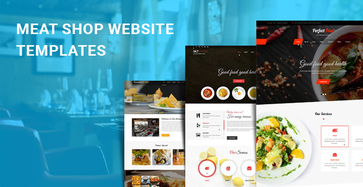 meat shop WordPress themes